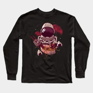 Ramen Astronaut Japanese Art Long Sleeve T-Shirt